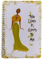 Shades of Color The Lord Is Good To Me Journal, 5.5 x 8.5 Inches, 140 lined pages (J016)