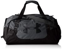 Under Armour Undeniable Duffle 3.0 Gym Bag, Graphite (040)/Black, Medium