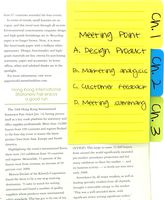 4A Divider Sticky Notes,4 x 6 Inches,Large Size,Neon Assorted,Lined,20 Sheets/Divider,3 Divders/Pack,Self-Stick Notes,60 Sheets Total,4A 40621