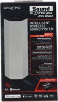 Creative Labs Sound Blaster AXX 200 Intelligent Wireless Sound System - Portable Wireless Speaker/PA System with Bluetooth, NFC and Microphone
