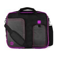 VanGoddy Pindar Plum Purple Messenger Bag for Acer TravelMate B/Aspire Switch/Spin 1/10"-12inch