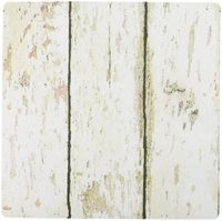 3Drose LLC 8 X 8 X 0.25 Inches Mouse Pad, Country White Wooden Rustic Planks (Mp_109926_1)
