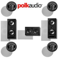 Polk Audio 900LS 7.0-Ch Vanishing Series in-Wall/in-Ceiling Home Theater Speaker System (900-LS + 255C-LS + 265-RT)