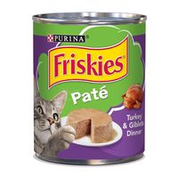 Purina Friskies Pate Wet Cat Food, Turkey & Giblets Dinner - (12) 13 oz. Cans