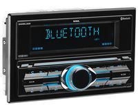 Sound Storm DDML28B Multimedia Car Stereo - Double Din, Bluetooth Audio and Hands-Free Calling, MP3 Player, USB Port, AUX Input, AM/FM Radio Receiver, No CD/DVD Player