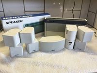 BOSE Jewel Cube Speaker 4+1 & Bluetooth Buddy Speaker