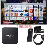 MX Arabic IPTV Box with 2 Years Subscription