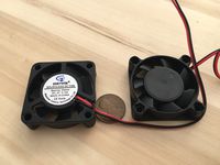2 Pieces 5v 4010s Gdstime Computer 2pin 40x40x10mm DC Cooling Fan brushless C37
