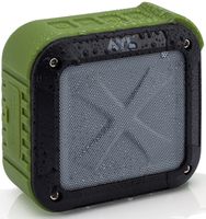 Portable Outdoor and Shower Bluetooth 5.0 Speaker by AYL SoundFit, Water Resistant, Wireless with 10 Hour Rechargeable Battery Life, Powerful Audio Driver, Pairs with All Bluetooth Devices