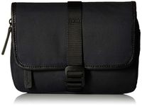 Fossil Men's Waxed Canvas Tech Pouch Organizer,8.5"L x 2"W x 6.25"H