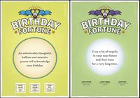 Quiplip Misfortune Birthday 6) Greeting Cards