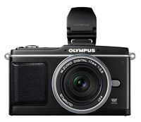 Olympus PEN E-P2 12.3 MP Micro Four Thirds Mirrorless Digital Camera with 17mm f/2.8 Lens and Electronic View Finder