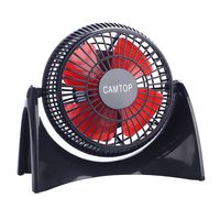 CAMTOP Desk USB Fan with 2 Speed 5 Inches Small Quiet Table Personal Fan for Home and Office
