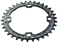 RaceFace 104mm Single Chain Ring, Black, 34T 9/10/11 Speed