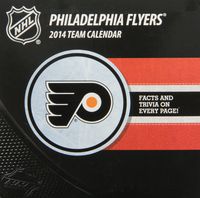 Turner - Perfect Timing 2014 Philadelphia Flyers Box Calendar (8051221)