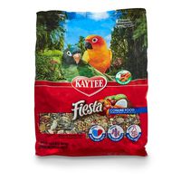 Kaytee Fiesta Gourmet Variety Bird Food For Conures,  4-1/2-Pound Bag