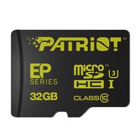 Patriot Extreme Performance Series 32 GB MicroSDHC Card U3, UHS-I, Class-10 Compliant  - Supports 4K Video Recording