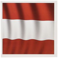 3dRose Austria Flag - Greeting Cards, 6 x 6 inches, set of 6 (gc_28221_1)