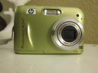 HP Photosmart M547 6.2MP 3X Optical/6x Digital Zoom Camera (Green)