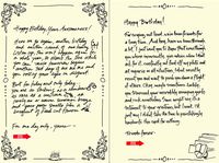 Quiplip Handwritten Yours Truly Birthday Cards, 6-Pack (YT02106PCK)
