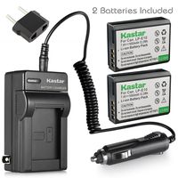 Kastar Battery (2-Pack) and Charger Kit for Canon LP-E10, LC-E10 Work with Canon EOS Rebel T5, EOS Rebel T3, EOS Kiss X50, EOS Kiss X70, EOS 1200D, EOS 1100D DSLR Cameras