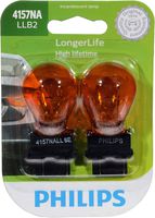 Philips 4157NALLB2 LongerLife Miniature Bulb, 2 Pack