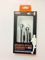 Sports Style Earbuds +MIC (black)
