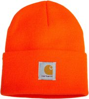 Carhartt Men's Acrylic Watch Hat A18, Bright Orange, One Size
