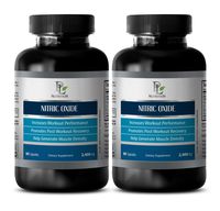 Energy and Focus Supplement - Natural Nitric Oxide - 2400MG - Nitric Oxide Enhancement - 2 Bottles (180 Capsules)