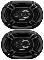 Sound Storm Labs EX369 300 Watt Per Pair 6 x 9 Inch Full Range 3 Way Car Speakers Sold in Pairs