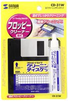 SANWA SUPPLY CD-31W 3.5 cleaning diskette (japan import)