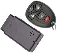 APDTY 121923 Keyless Entry Remote Transponder Key Fob w/Auto Programming Tool (Fits Models With Auto Start Software; Replaces GM 15913415, 20869053, 20869963, 20952477, 22756459, 22936101, 22951509)