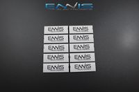 10 PCS 2/0 1/0 0 1 GAUGE HEAT SHRINK TUBE 3/4 X 1.5 INCH GRAY ENNIS ELECTRONICS TUBING RING