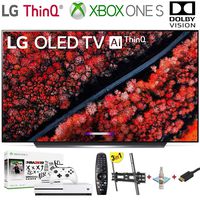 LG Electronics OLED65C9PUA C9 Series 65" 4K Ultra HD Smart OLED TV (2019) w/Xbox One S NBA 2K19 w/3 in 1 Wall Mount kit- Wall Mount, HDMI Cable, TV Cleaning Kit - LG Authorized Dealer.