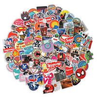Random Stickers(100-400Pcs/Pack)-Waterproof Vinyl Stickers for Car, Laptop, Luggage, Skateboard, Motorcycle, Bicycle Decal Graffiti Patches(100 Stickers)