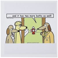 3dRose Dog Realtors - Greeting Cards, 6 x 6", Set of 12 (gc_2974_2)