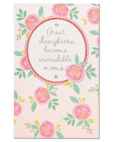American Greetings Great Mom Mother's Day Card for Daughter with Rhinestones