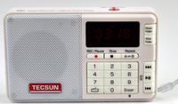 Tescun Q3 Mini Size MP3 Player, FM Radio and Voice/Radio Recorder (White)