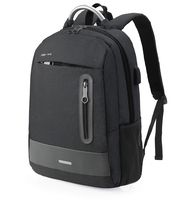 FORESTLANG Travel Laptop Backpack, Water-Resistant Business Computer Backpack with USB Charging Port & Headphone Interface for Men, Women, Teenagers - Fits 15.6inch Laptop (Black)