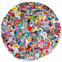 Flyzoo Stickers 500pcs Snowboard Stickers for Teens, Amazon Stickers for Water Bottle, Luggage, Skateboard, Laptop, Bike,Vinyl Stickers Bulk