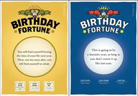 Quiplip Misfortune Birthday 6) Greeting Cards