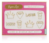 NPW-USA NPW55733 Fancy Paper Clips, Set of 8