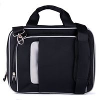 Black Grey VanGoddy Pinn Messenger Durable Tactical Bag Case Cover fits Microsoft Surface Pro 3 & Surface Pro 4 12" inch Windows Tablet