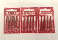 Singer Sewing Machine Needles 2020 Red Band Size 14/90 (30 Count)