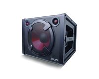 ION Audio Road Rider | 120-watt Portable Bluetooth Mono Speaker System with Rechargeable Battery + AC & DC Power Inputs