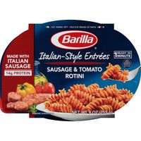 Barilla Italian-Style Entrees, Sausage & Tomato Rotini, 9 Ounce