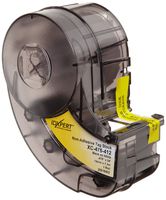 Brady XC-475-412 Idxpert 19" Width x 0.475" Height, B-412 Polypropylene, Matte Finish Black on White Label (24 feet Roll per Cartridge)