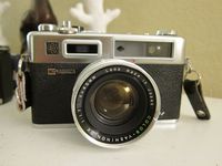 Yashica Electro 35 GSN 35mm Camera with Yashinon DX f/1.7 45mm Lens, Vintage 70s