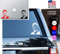 Supernatural Dean Winchester Face Series Vinyl Decal Sticker - Car Window, Laptop Skin, Wall, Mac (5.5" inches, White)