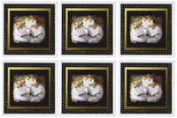 3dRose Homemade Marshmallows - Greeting Cards, 6 x 6 inches, set of 6 (gc_14884_1)